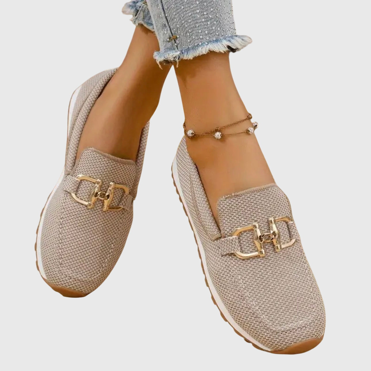 Women's Ergonomic Slip-On Shoes — Comfortable Everyday Footwear with Supportive Footbed & Cushioned Sole | Koossa