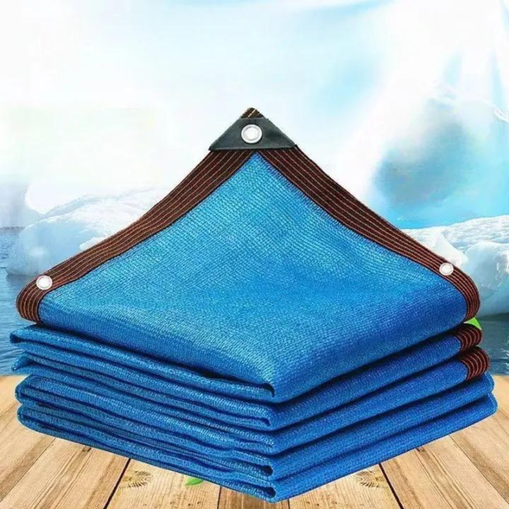 Voile d'ombrage rectangulaire HDPE anti-UV pour jardin terrasse balcon protection solaire ventilée résistante | Koossa