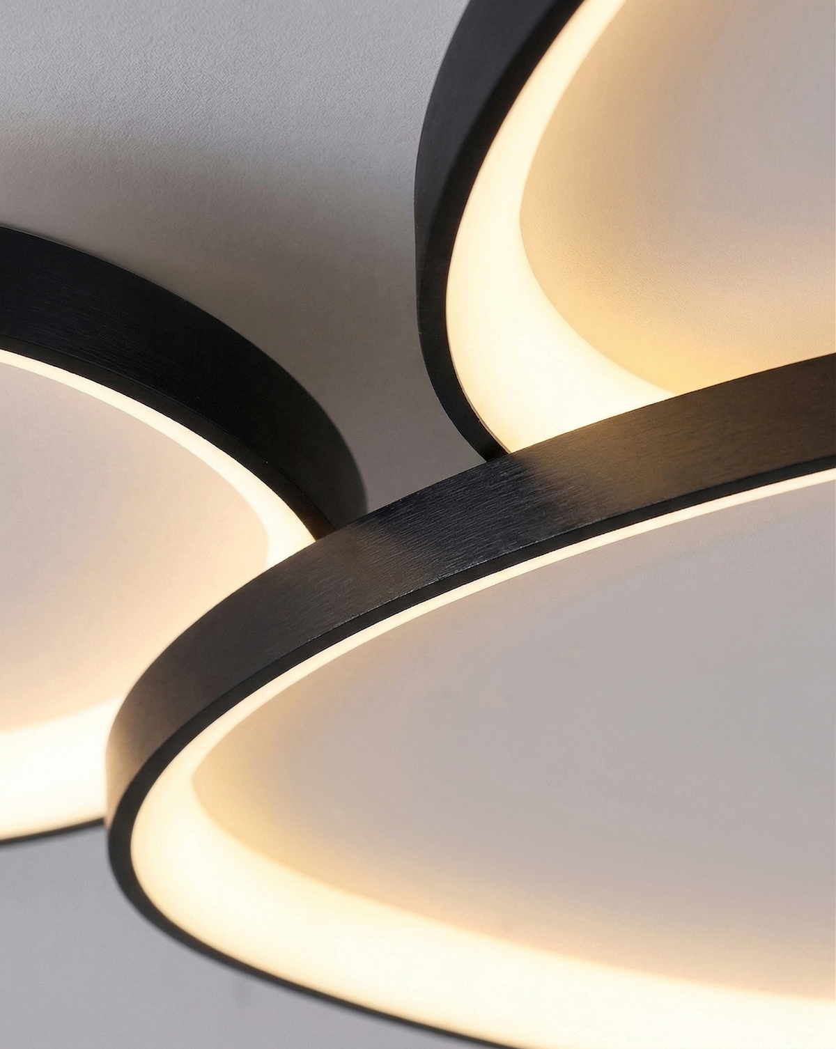 Modern LED Flush Mount Ceiling Light, Minimalist Aluminum & Acrylic Fixture, Low Profile Lamp for Bedroom, Living Room, Hallway, Kitchen | Lonoma
