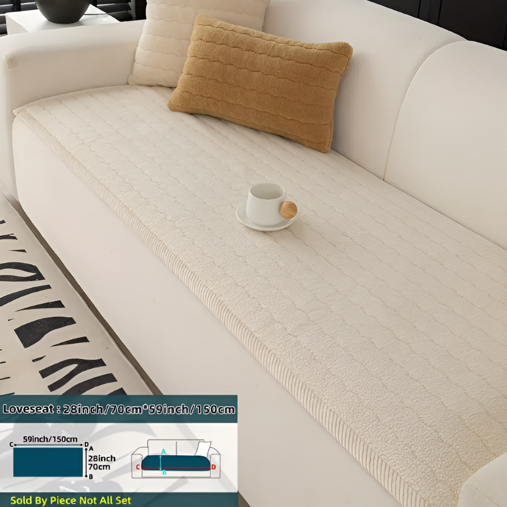 Protection de Canapé Antidérapante pour Animaux Lavable Polyester 70 × 150 à 240 cm Confort Quotidien | Koossa