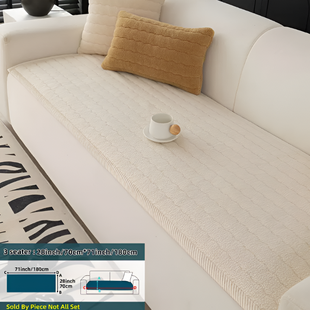 Protection de Canapé Antidérapante pour Animaux Lavable Polyester 70 × 150 à 240 cm Confort Quotidien | Koossa