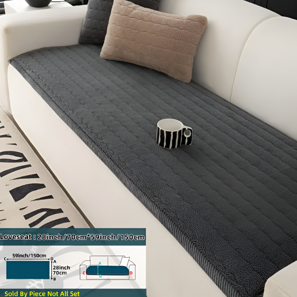 Protection de Canapé Antidérapante pour Animaux Lavable Polyester 70 × 150 à 240 cm Confort Quotidien | Koossa