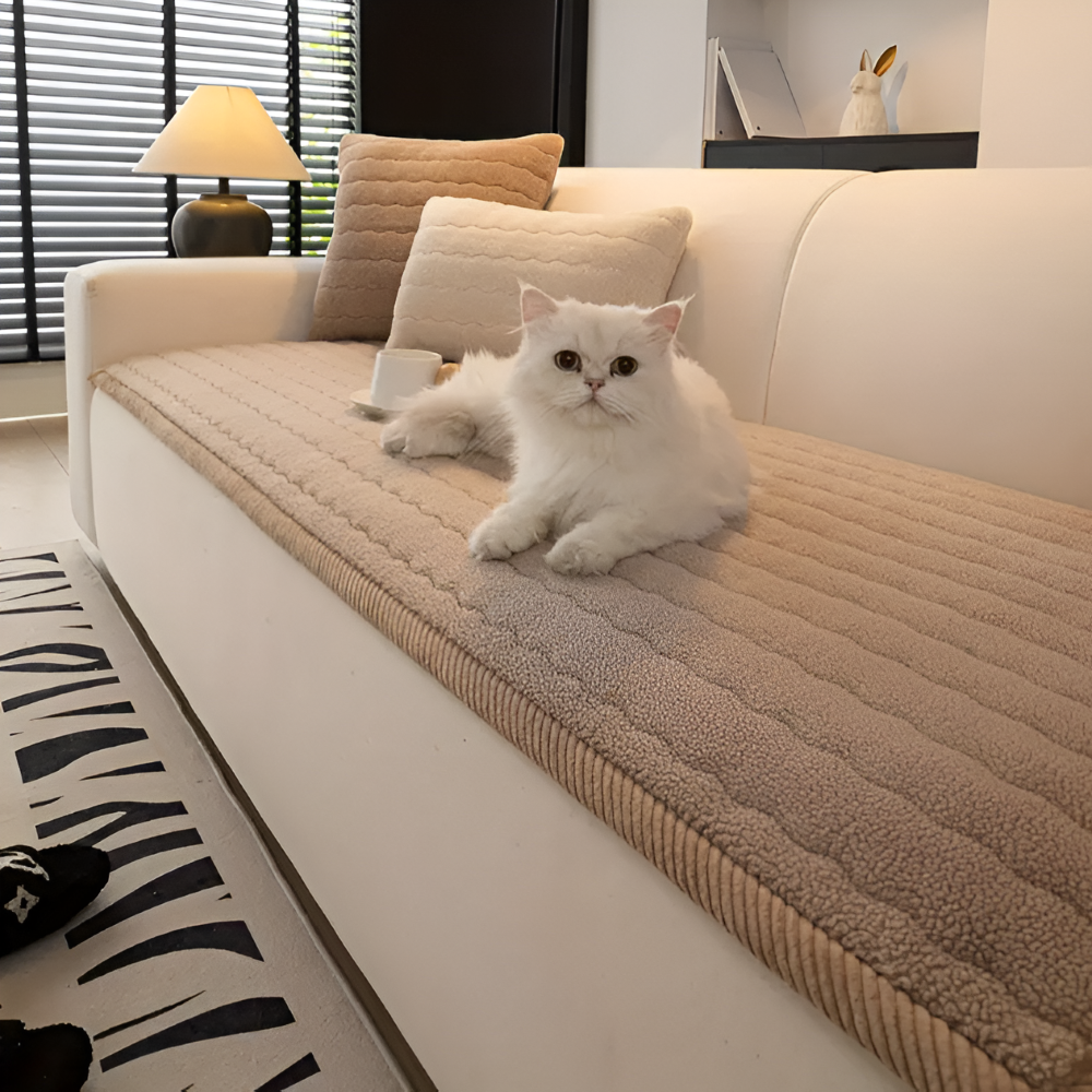 Protection de Canapé Antidérapante pour Animaux Lavable Polyester 70 × 150 à 240 cm Confort Quotidien | Koossa