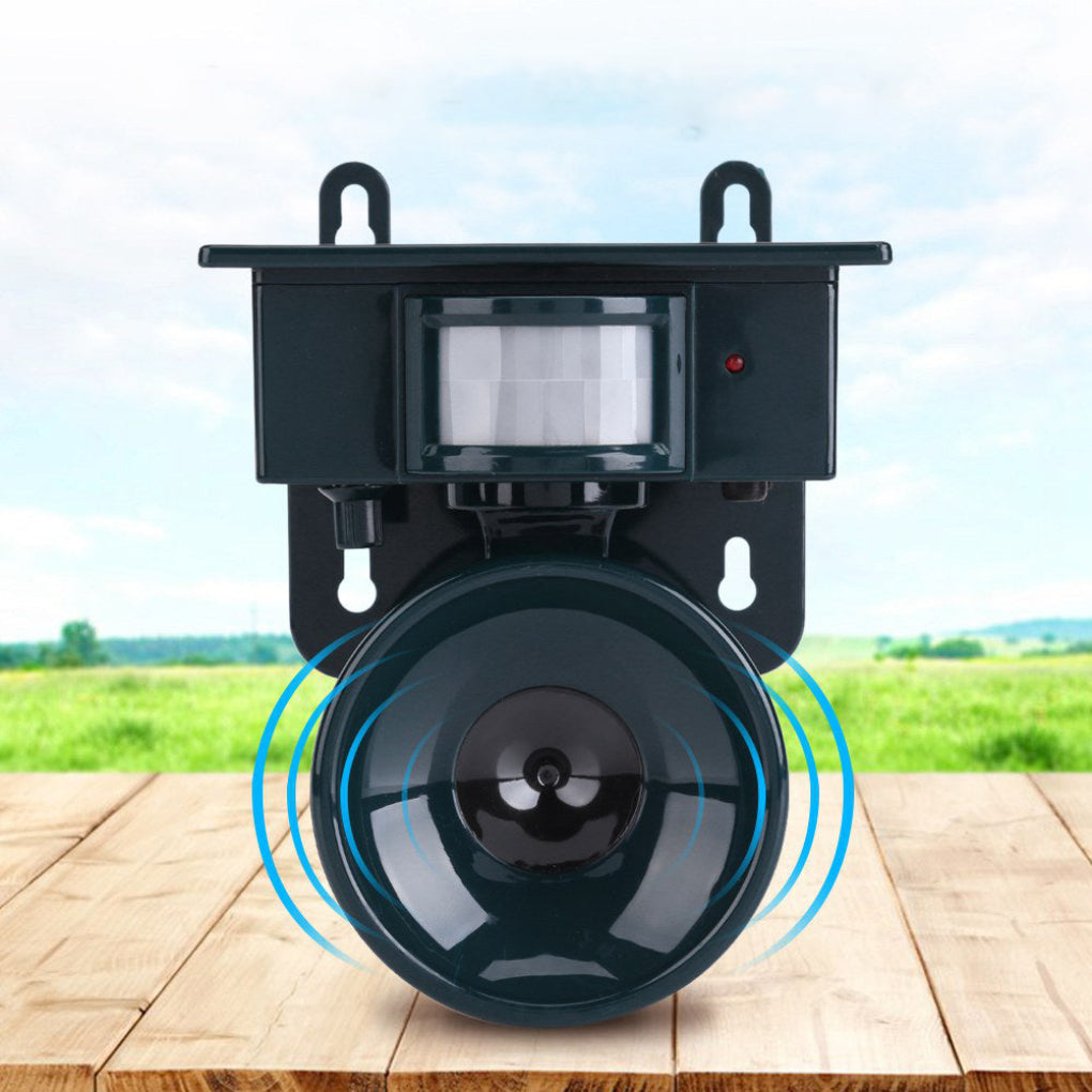 Répulsif à Oiseaux à Détecteur de Mouvement Ultrasonique pour Jardin et Toiture Anti-Corbeaux et Pigeons | Koossa