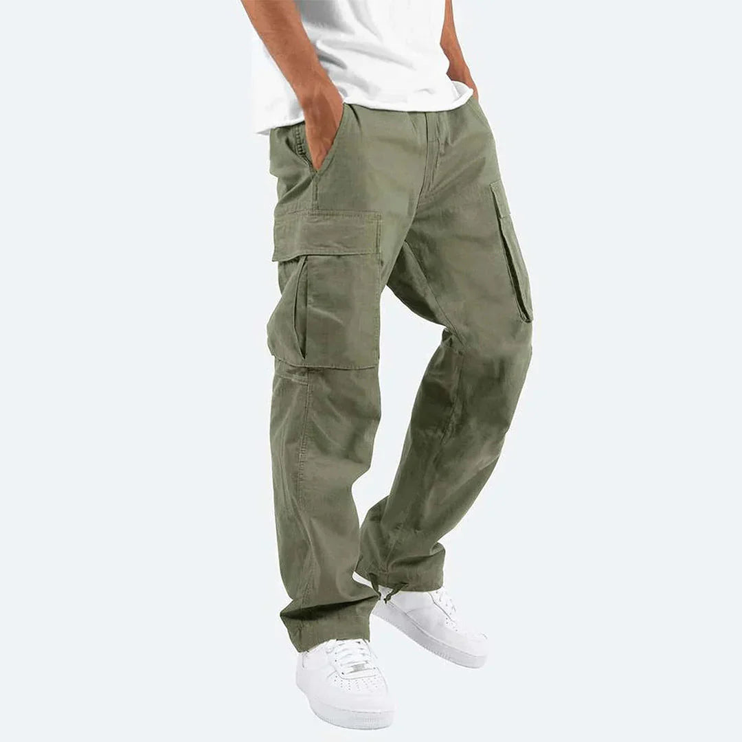 Men's Cargo Trousers with Multi-Pocket Design — Versatile Outdoor Trousers for Hiking, Camping & Active Pursuits | Koossa