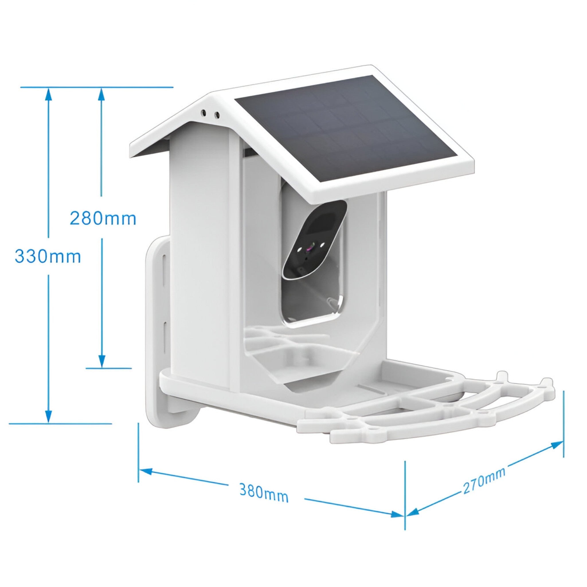 Bird Feeder Camera Smart AI Solar Powered 1080P HD Wildlife Garden Watching Identification Outdoor | Koossa