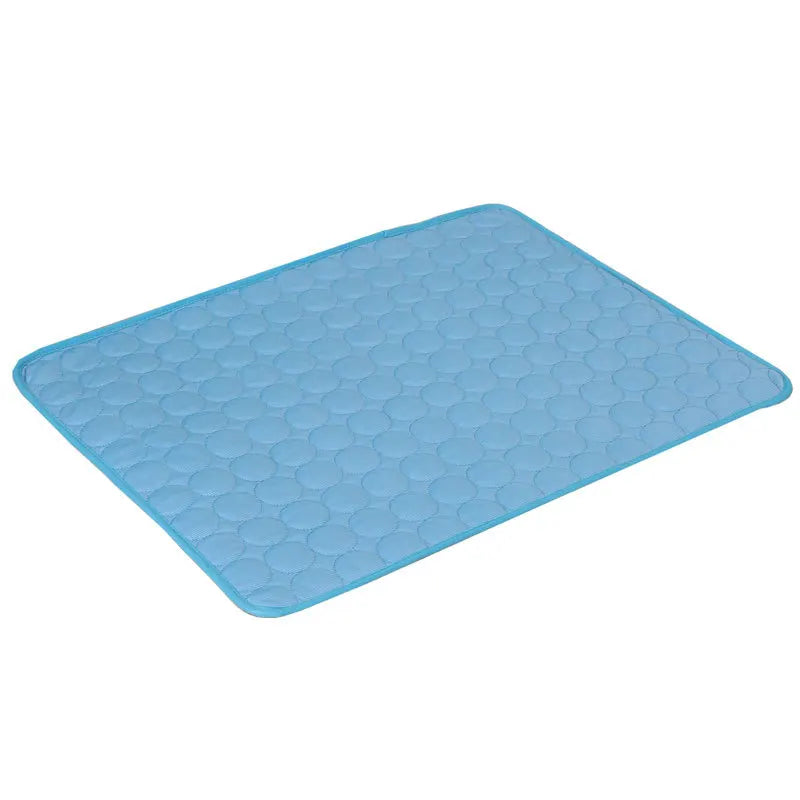 Dog Cat Cooling Mat Gel-Infused Quilted Self-Cooling XS to XXL Breathable Mesh Washable Summer Pet Bed Pad | Koossa