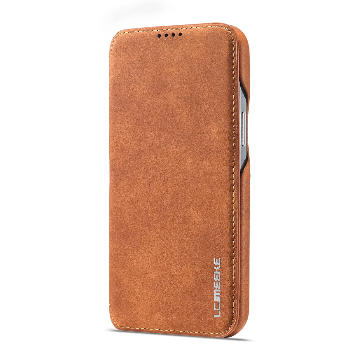 Folio Wallet Phone Case with Card Slots for iPhone – Faux Leather Flip Cover with Magnetic Closure & Kickstand | Lonoma