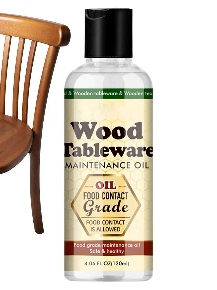 Wood Conditioner Oil for Cutting Boards and Kitchen Utensils - Food-Safe Mineral Oil Treatment for Wooden Countertops, Serving Boards | Lonoma