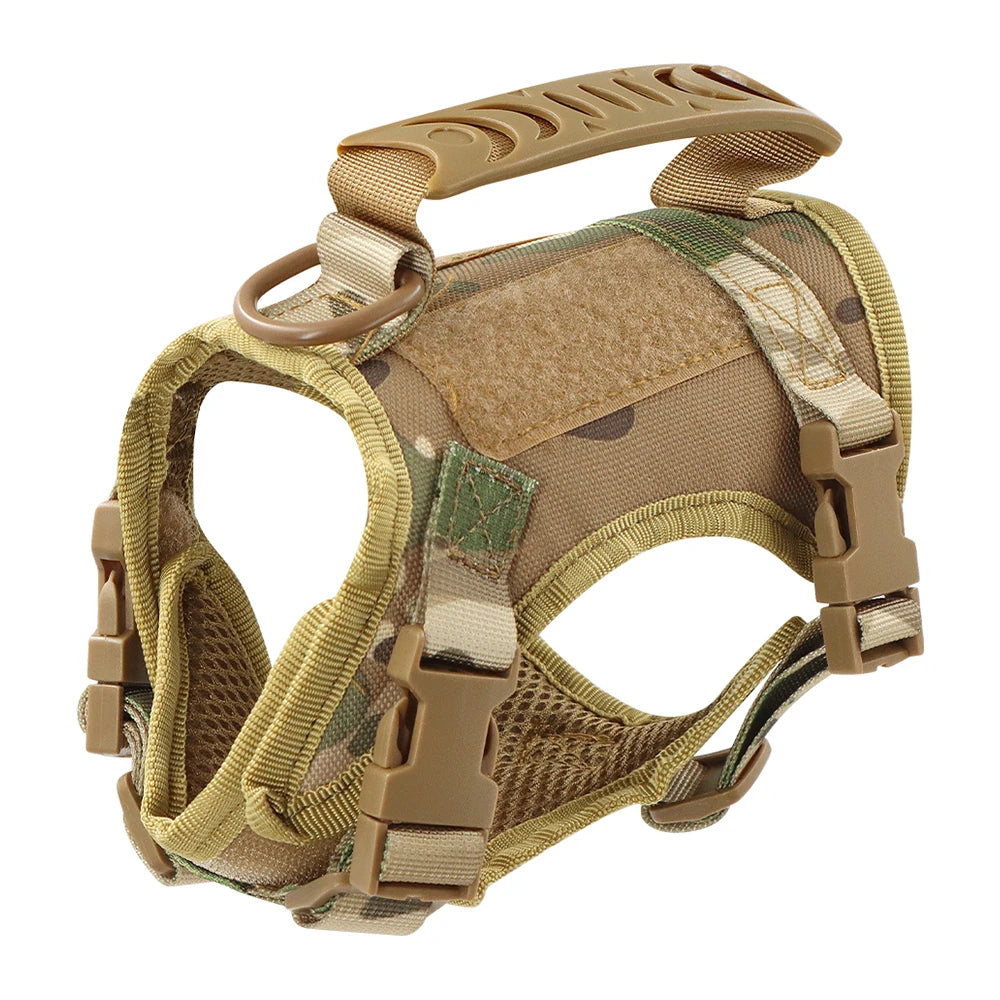 Cat Harness Tactical No-Pull Adjustable Escape-Proof Handle Mesh Vest Walking Large Small Dog | Koossa