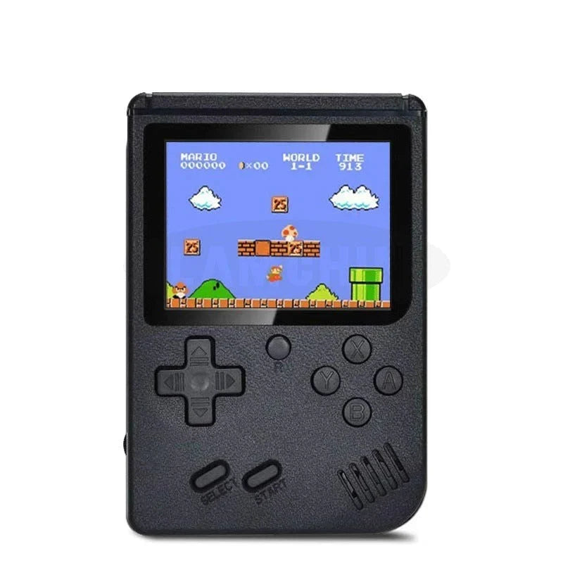 Handheld Retro Game Console with 400 Built-In Classic Games, 3-Inch Color Screen, Rechargeable, TV Output for Kids & Adults | Lonoma