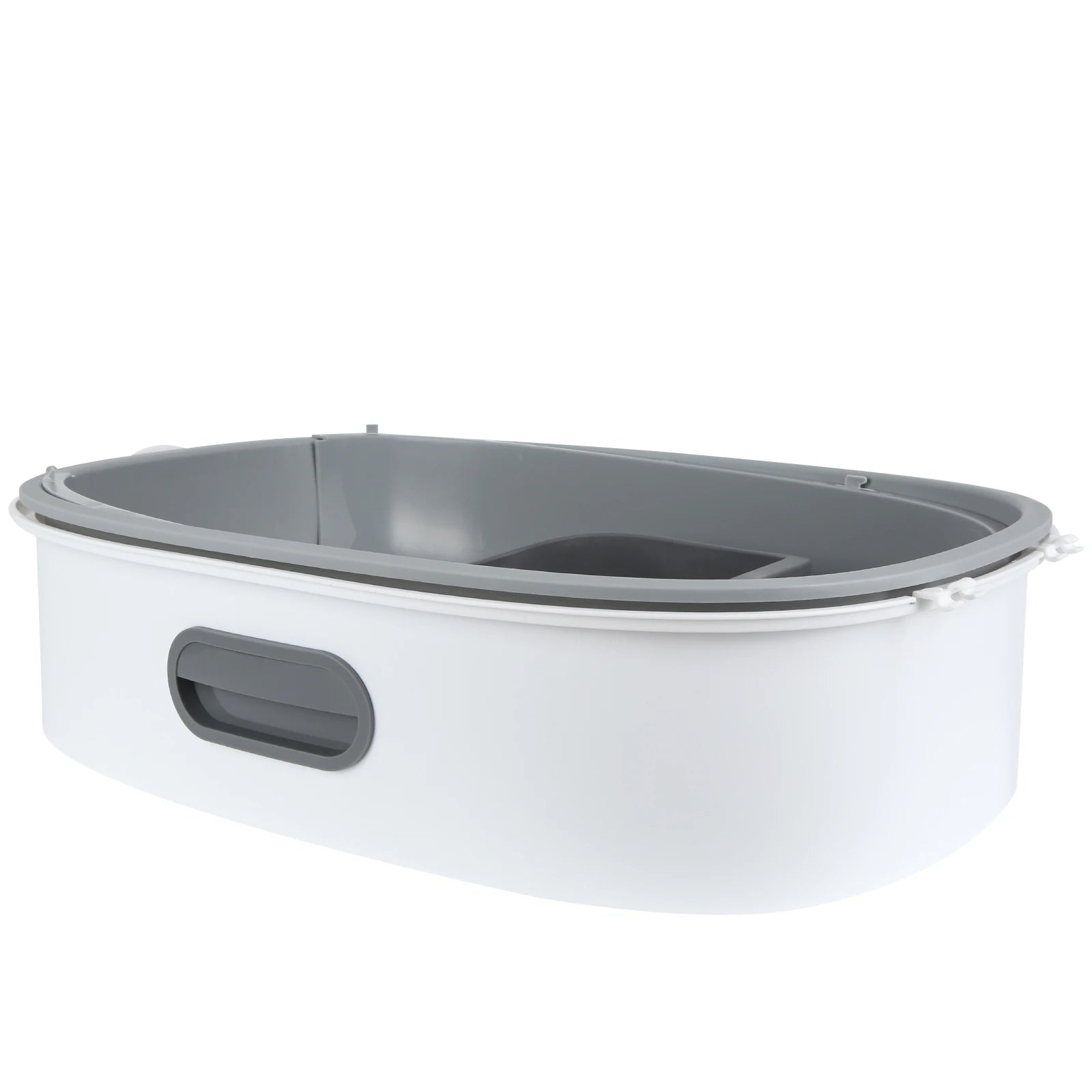 Cat Litter Box Enclosed Dome 40x39x56cm Top Entry Odour Control Anti-Splash Anti-Tracking Convertible Hooded Toilet Scoop Included Washable | Koossa