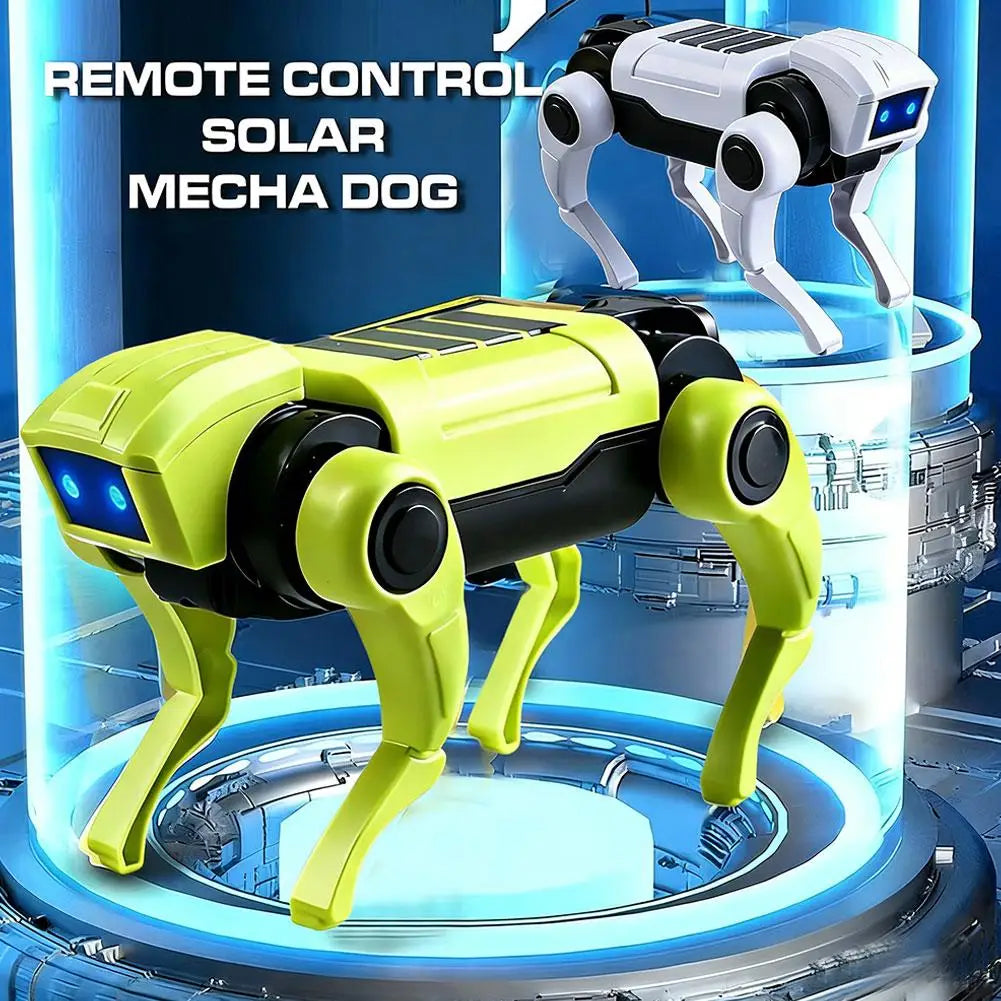 Build-It-Yourself Walking Robot Dog with LED Eyes for Kids STEM Learning and Science Projects Ages 8+ | Lonoma