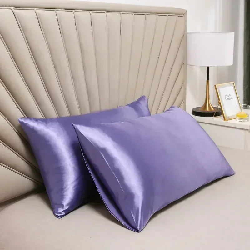 Taie d'oreiller en soie de mûrier naturelle blanc ivoire champagne pour cheveux fragiles sommeil doux | Koossa