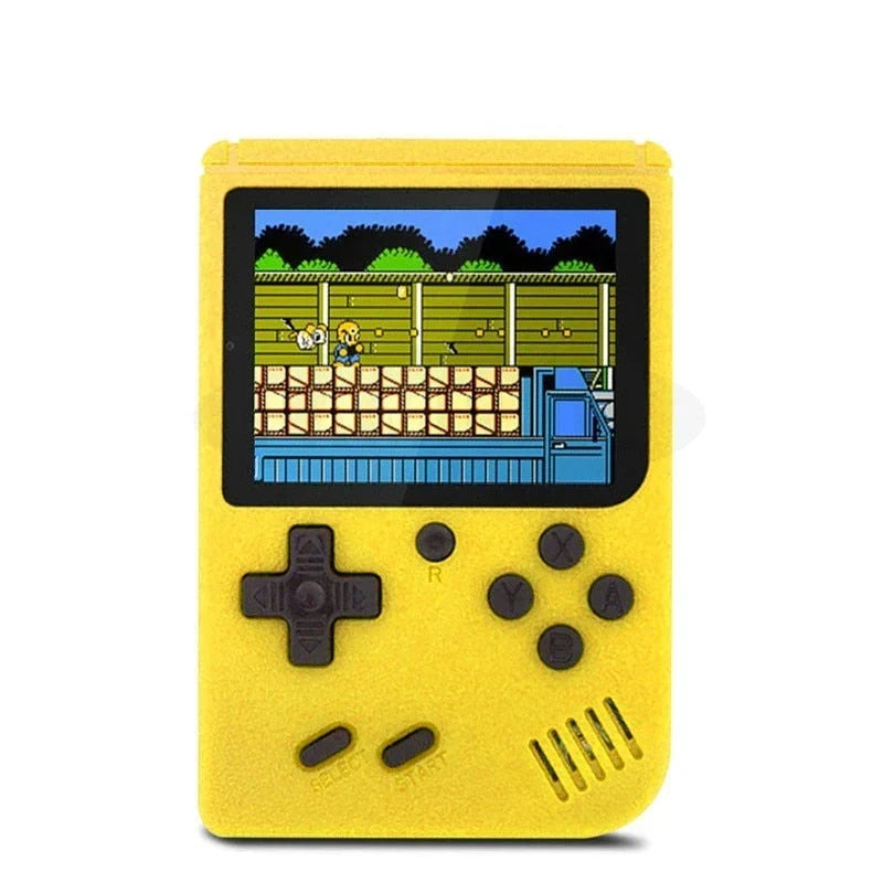 Handheld Retro Game Console with 400 Built-In Classic Games, 3-Inch Color Screen, Rechargeable, TV Output for Kids & Adults | Lonoma