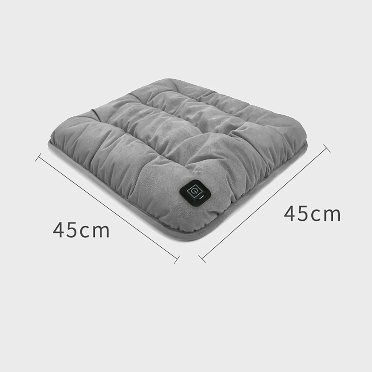 USB Heated Cushion Pad 18x18 in 3 Temp Settings for Pets Chairs Cars Office Winter Warming Mat for Cats Dogs | Lonoma