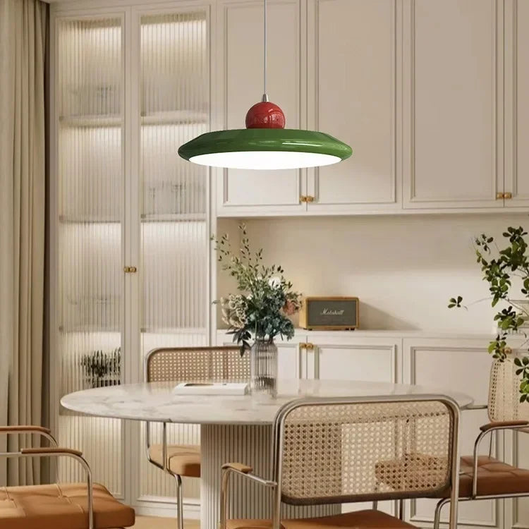 Modern Adjustable LED Pendant Light with 3 Color Temperatures – Geometric Design for Dining Room, Kitchen & Living Room | Lonoma