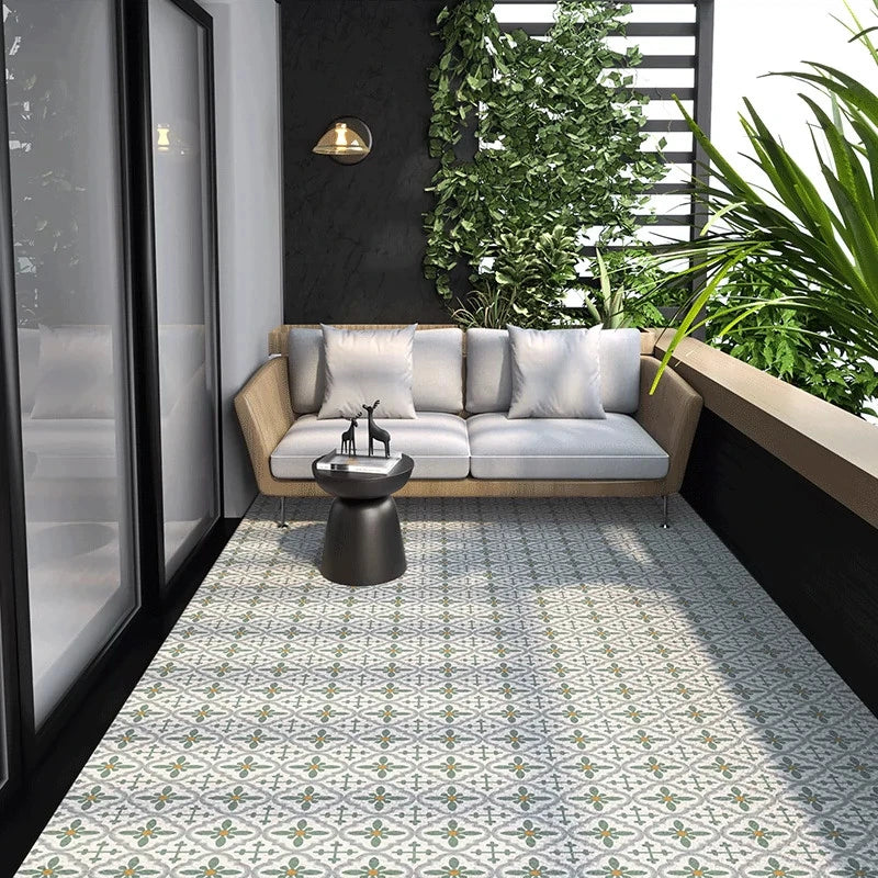 Waterproof PVC Floor Mat Non-Slip Kitchen Runner Oil-Resistant Indoor Outdoor Area Rug for Entryway Living Room Balcony | Lonoma
