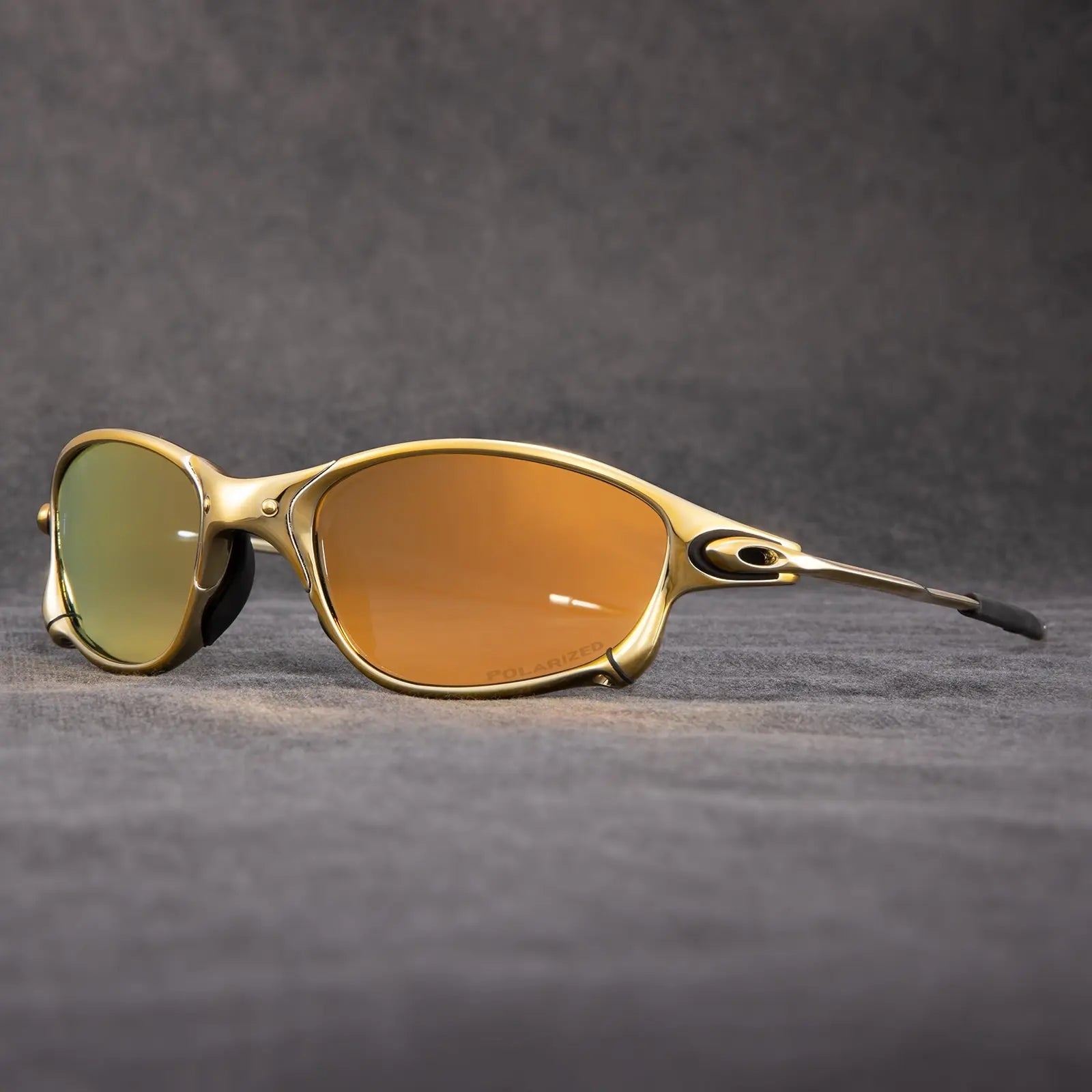 Polarised Red Mirror Sunglasses — Sporty Metallic Frame for Driving, Cycling & Outdoor Activities | Koossa
