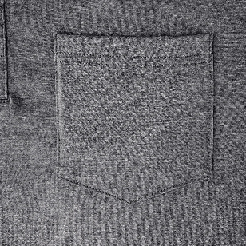 Men's Long-Sleeved Polo Shirt — Classic Collar Button-Down for Smart Casual & Everyday Elegance | Koossa