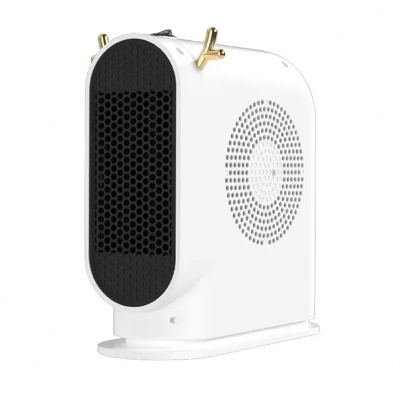 Compact 500W Electric Space Heater with Tip-Over Protection & Auto Shutoff for Home Office Bedroom | Lonoma
