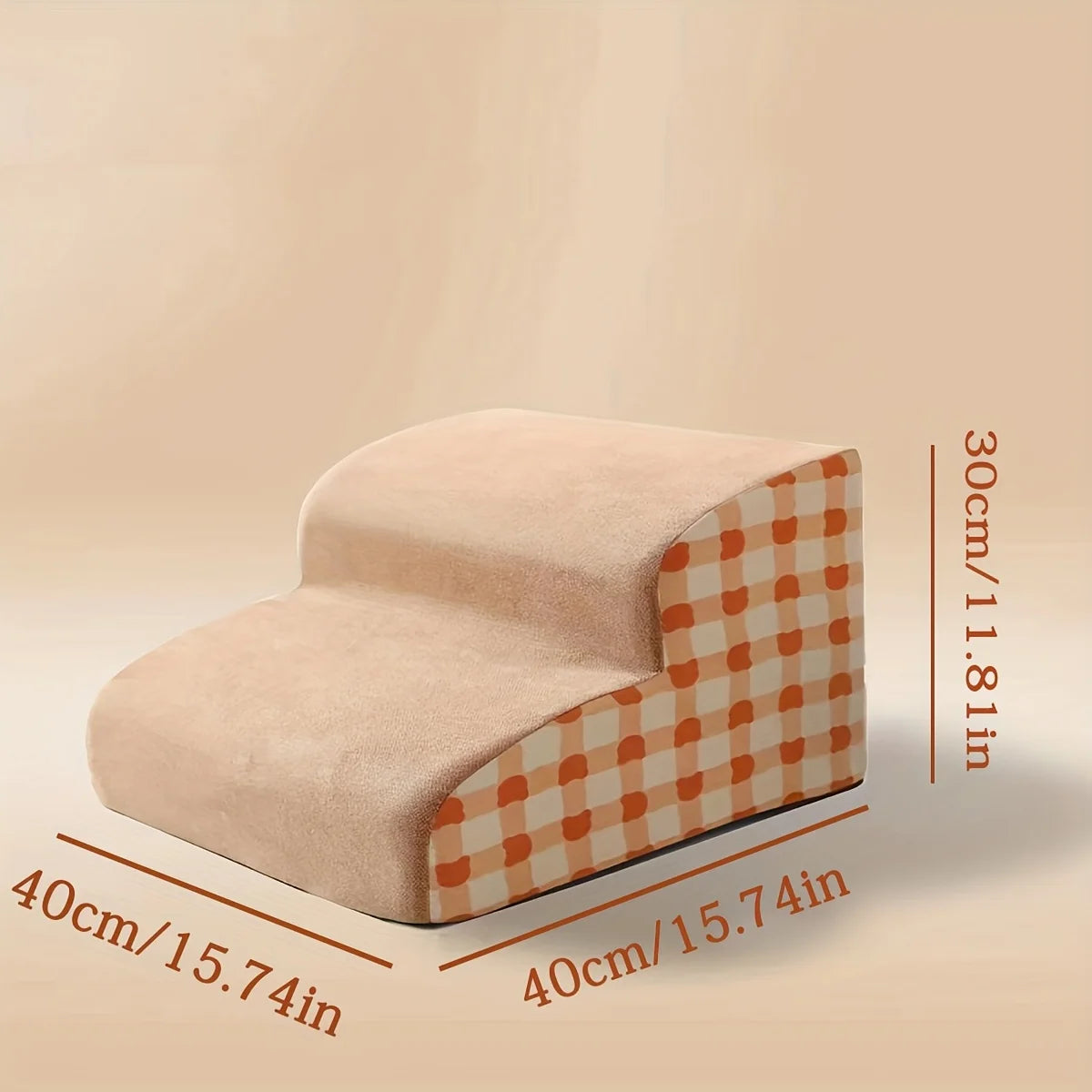 Dog Stairs Pet Steps 2-3 Step High Density Foam Non-Slip Ramp Elderly Dogs Joint Pain Sofa Bed Ladder Climbing Aid | Koossa
