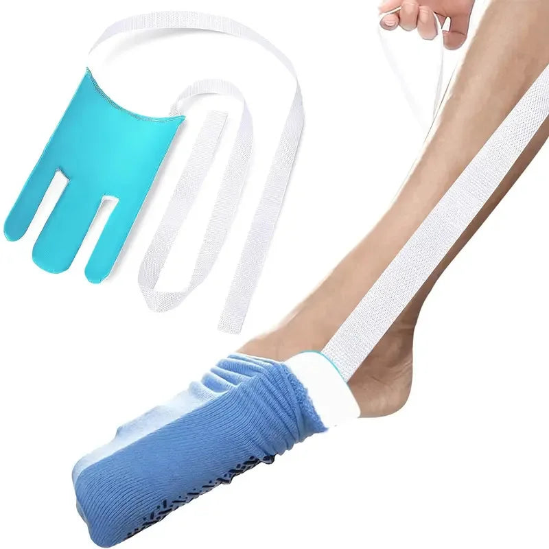 Sock Aid Tool for Seniors & Arthritis Patients – No Bending Required, Anti-Slip Design for Easy Dressing | Lonoma