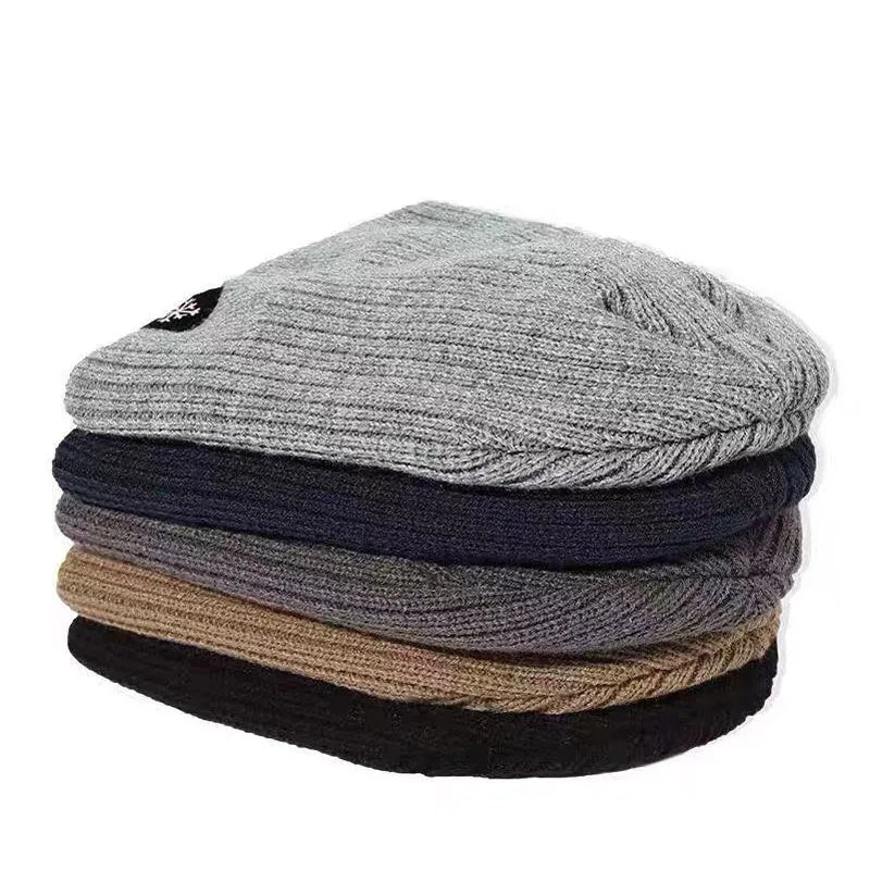 Fleece-Lined Winter Beanie Hat with Plush Interior for Men and Women - Thick Insulated Knit Cap for Skiing, Snowboarding, Outdoor Sports | Lonoma