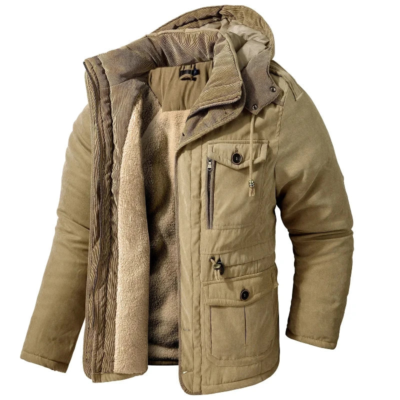 Women's Warm Waterproof Winter Coat — Weatherproof Hooded Parka Jacket for Cold & Wet Days | Koossa