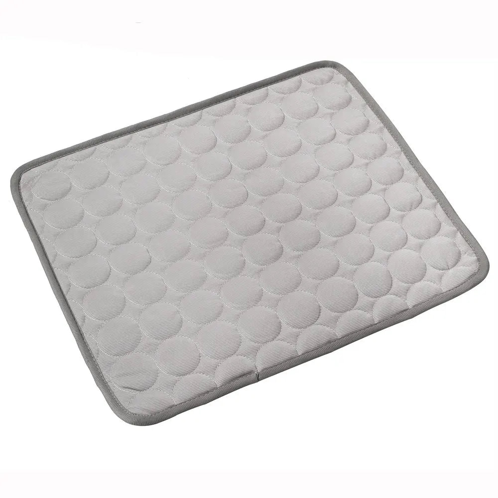 Dog Cat Cooling Mat Gel-Infused Quilted Self-Cooling XS to XXL Breathable Mesh Washable Summer Pet Bed Pad | Koossa