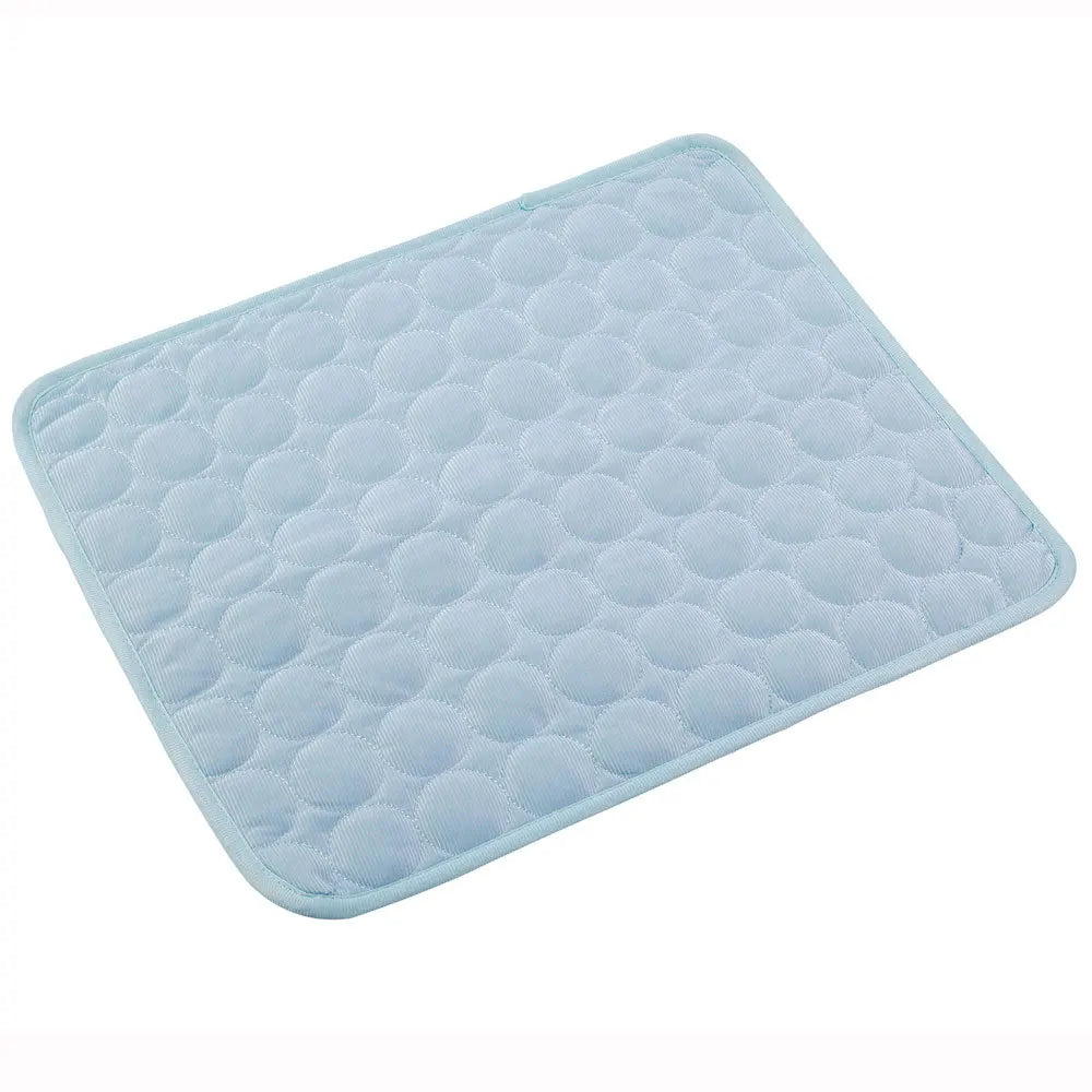 Dog Cat Cooling Mat Gel-Infused Quilted Self-Cooling XS to XXL Breathable Mesh Washable Summer Pet Bed Pad | Koossa