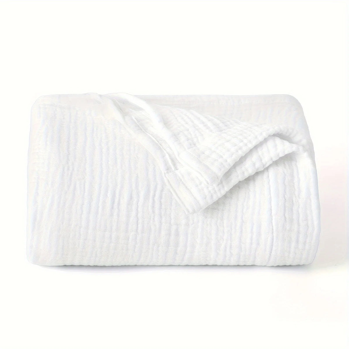 Six-Layer Cotton Gauze Throw Blanket Breathable Lightweight Summer Coverlet for Couch Bed Sofa | Lonoma