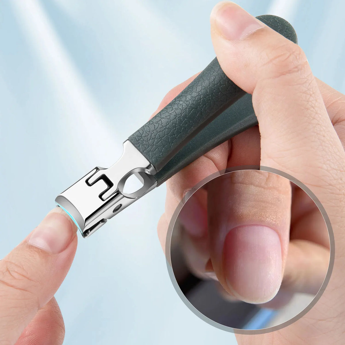 Heavy Duty Nail Clipper for Thick Nails Extra Wide Jaw Opening Stainless Steel Trimmer for Fingernails Toenails Seniors Adults Manicure Tool | Lonoma