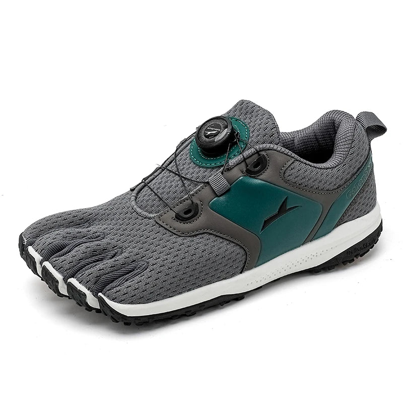 Five-Toe Minimalist Running Shoes Unisex Barefoot Knit Sneakers for Trail Running Hiking Gym Workouts Daily Wear Lightweight Flexible | Lonoma