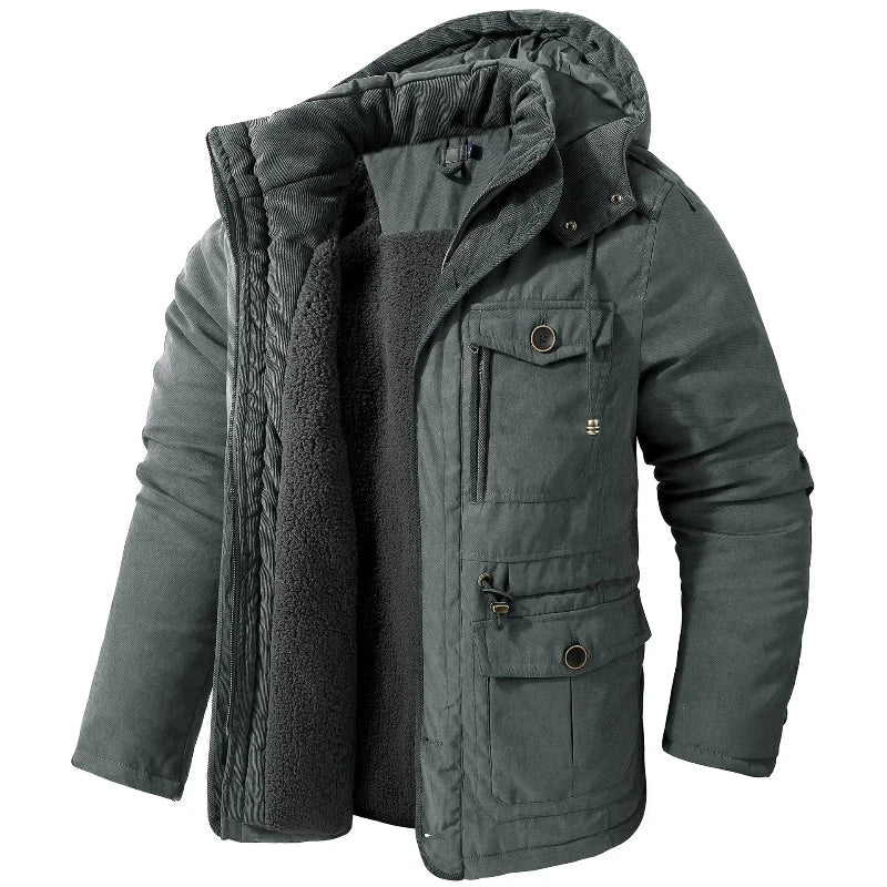 Women's Warm Waterproof Winter Coat — Weatherproof Hooded Parka Jacket for Cold & Wet Days | Koossa