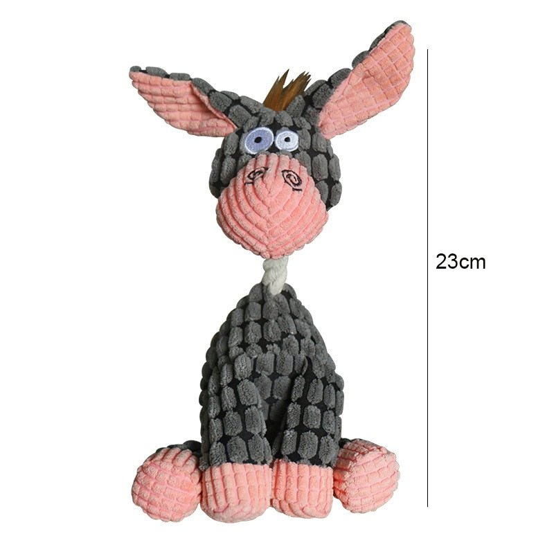 Interactive Plush Animal Toy for Dogs — Durable Bite-Resistant Pet Toy for Play & Fetch | Koossa