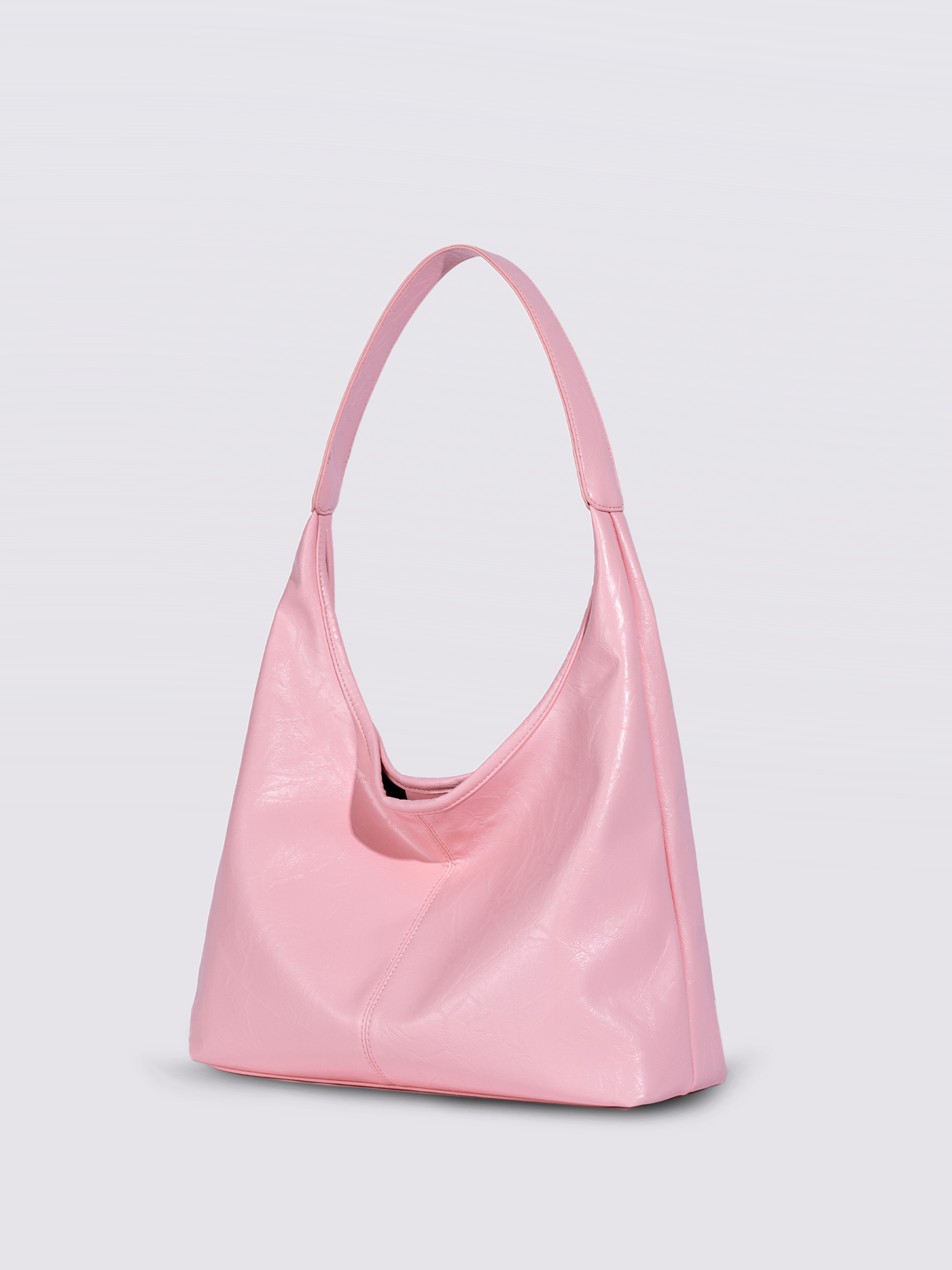 Soft Leather-Effect Tote Bag in Black with Matching Pouch | Spacious Everyday Shoulder Bag with Compartments | Koossa