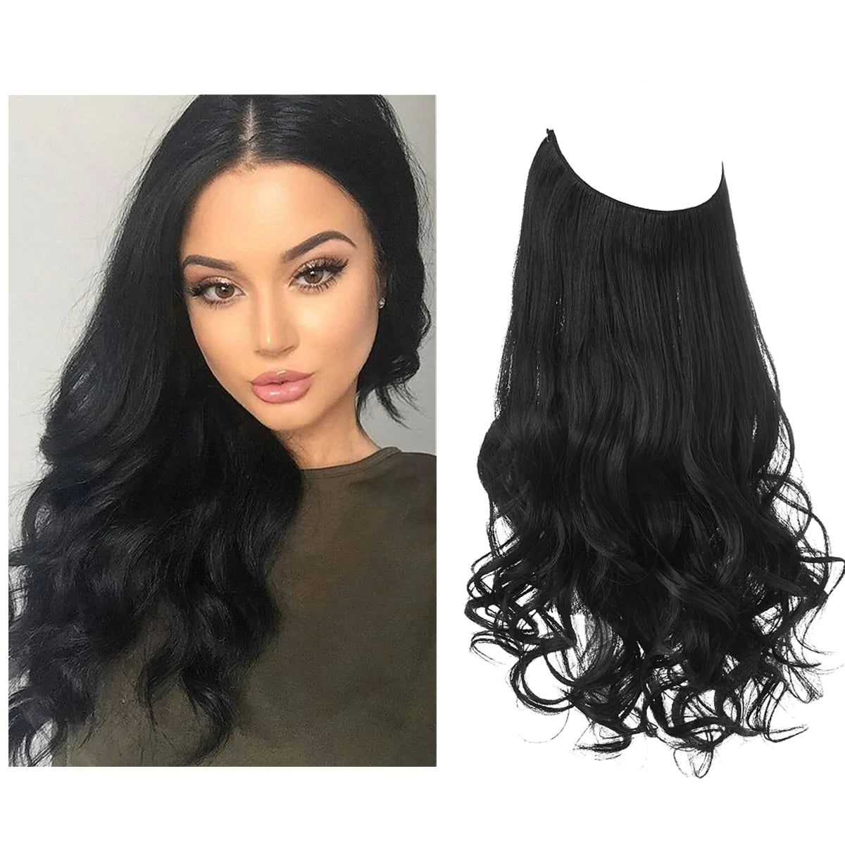 Women's Blonde Human Hair Extensions — Natural Wavy Volume for Effortless Length & Styling | Koossa