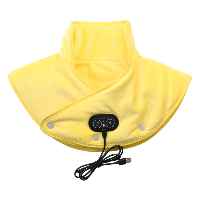Ergonomic Electric Heated Neck and Shoulder Massager with Adjustable Vibration for Pain Relief and Relaxation | Koossa