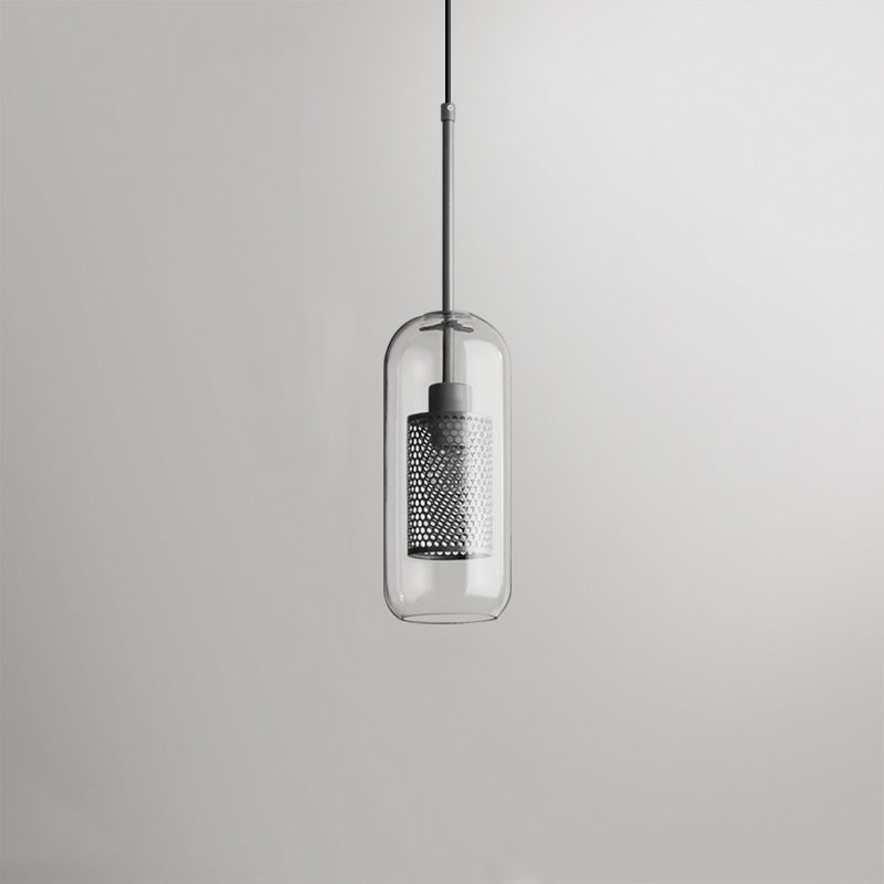 Glass Globe Pendant Light Gold or Silver Finish with LED Bulb for Kitchen Island Dining Room Bedroom Entryway Modern Hanging Ceiling Fixture | Lonoma