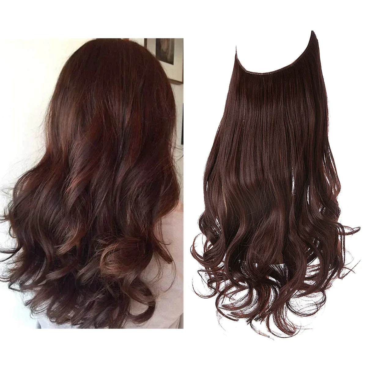 Women's Blonde Human Hair Extensions — Natural Wavy Volume for Effortless Length & Styling | Koossa