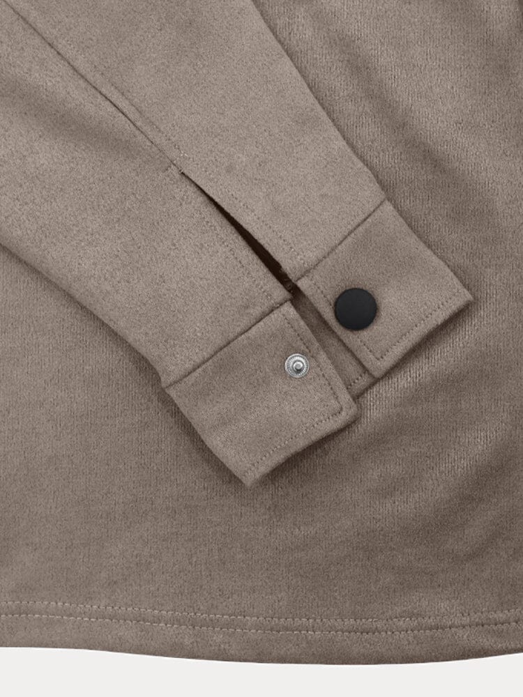 Relaxed Linen-Blend Tracksuit Set – Overshirt Jacket and Pull-On Trousers in Relaxed Fit – Casual Loungewear for Weekend Travel and Leisure | Koossa