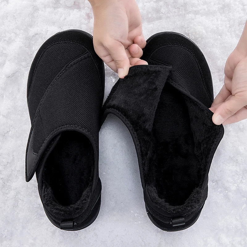 Adjustable Orthopedic Slippers with Extra Wide Toe Box for Swollen Feet, Bunions and Edema Relief | Lonoma