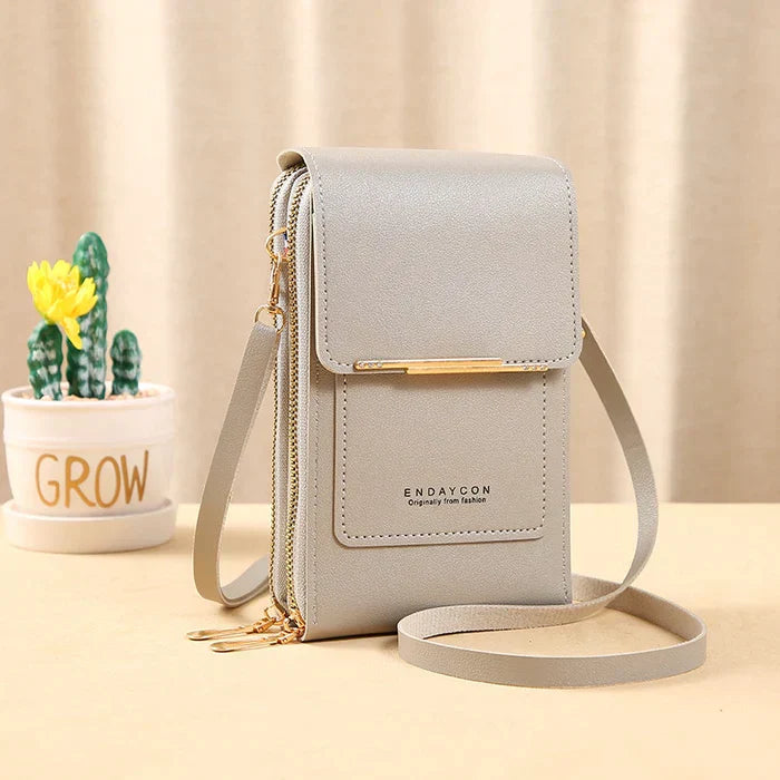 Women's Anti-Theft Crossbody Bag with RFID Protection — Secure Travel Bag with Waterproof Phone Pocket | Koossa