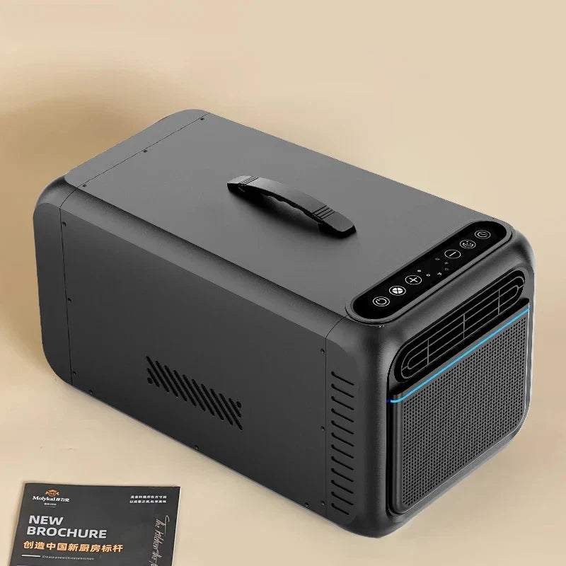 Climatiseur Mobile 2300 BTU pour Camping-Car Fourgon Aménagé Caravane Bateau Portable sans Installation Fixe | Koossa
