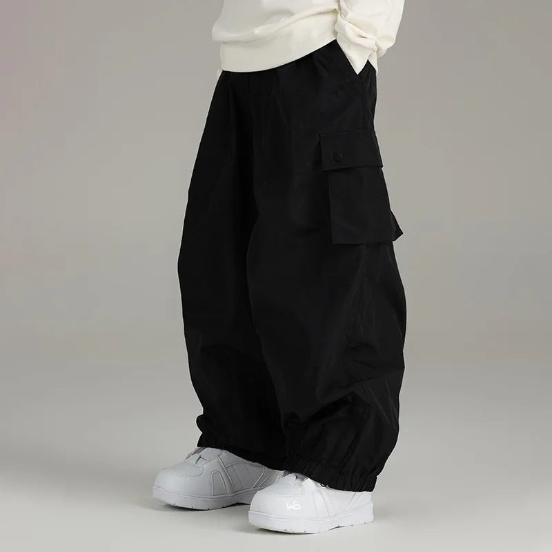 Unisex Baggy Ski Trousers — Warm Insulated Winter Trousers for Outdoor Activities & Cold Weather | Koossa