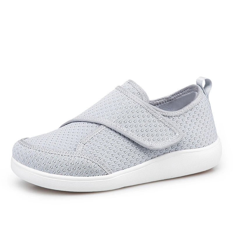 Adjustable Wide-Width Orthopedic Shoes for Swollen Feet Diabetic Bunion Relief Hook-and-Loop Sneakers for Men Women Seniors Extra Deep Toe | Lonoma