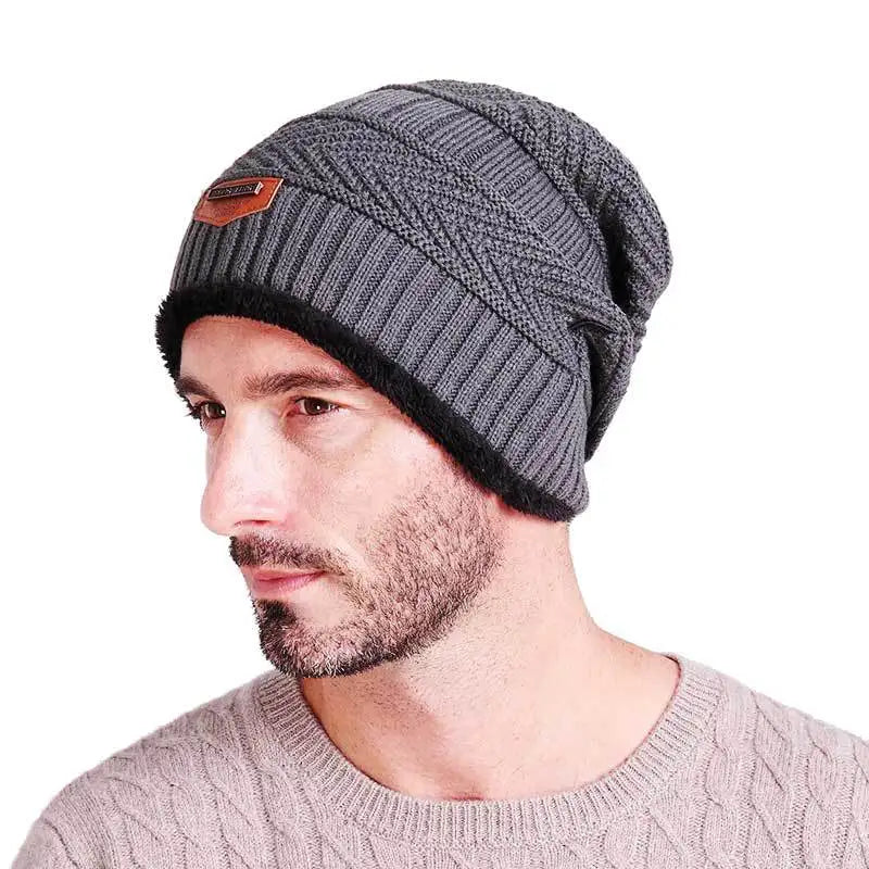 Knit Beanie Hat for Men and Women – Thick Warm Windproof Winter Skull Cap for Everyday Outdoor Wear | Lonoma