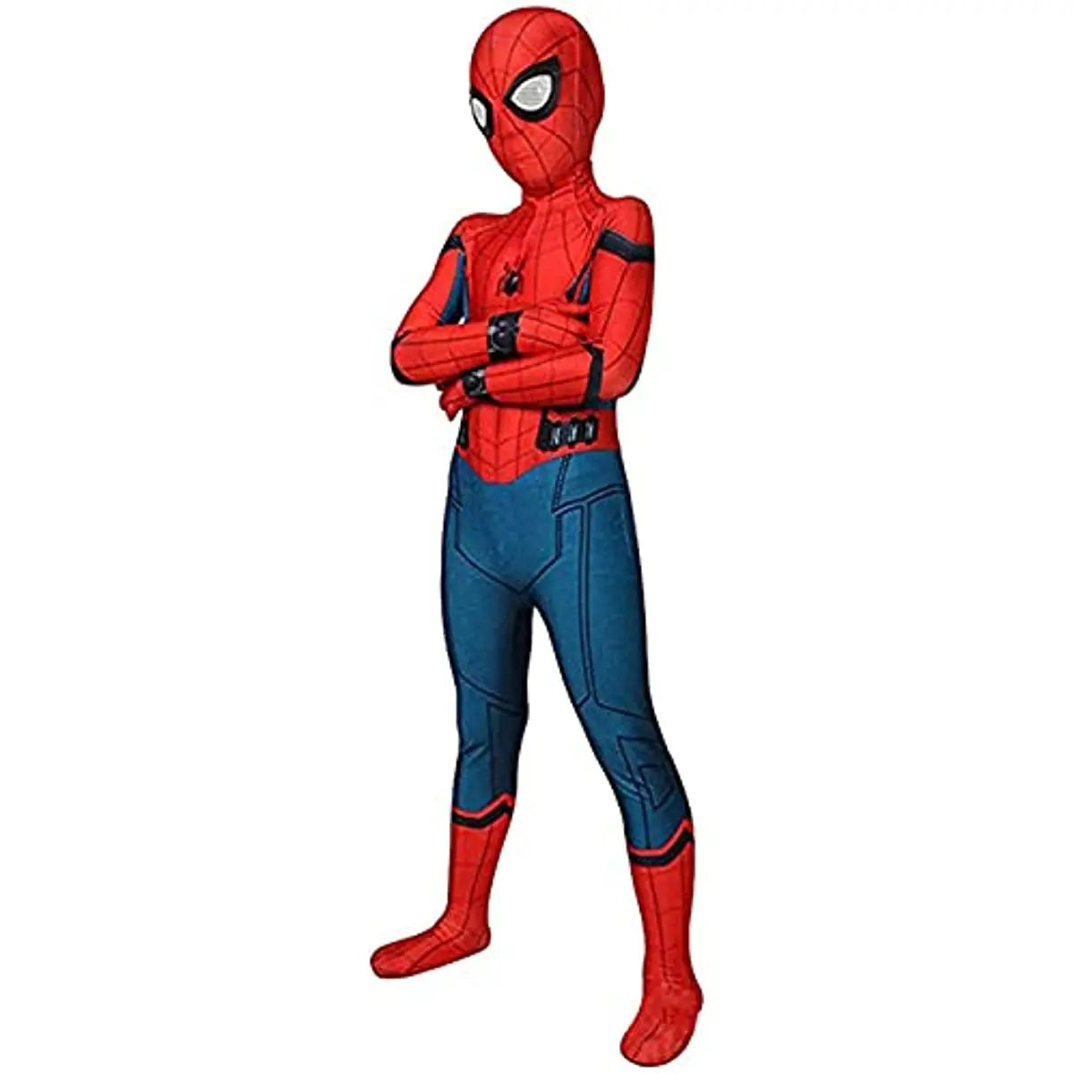 Children's Spider-Man Superhero Costume — Red & Blue Fancy Dress for Costume Parties & Halloween | Koossa