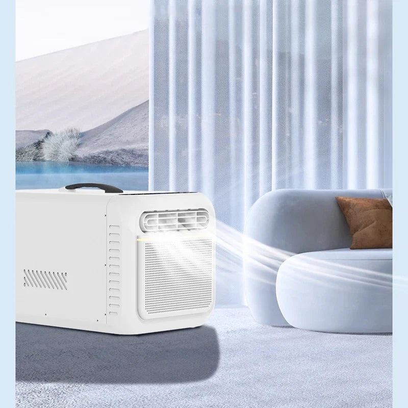 Climatiseur Mobile Portable 2300 BTU avec Compresseur pour Camping Tente Caravane Voiture Extérieur Voyage Nomade | Koossa